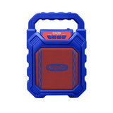 Karaoke Speaker, Bluetooth, Blue/red
