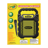 Karaoke Speaker, Bluetooth, Black/yellow