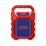 Karaoke Speaker, Bluetooth, Red/blue