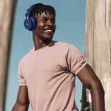 Silicone Wireless Headphones, Blue