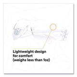 Virtua Protective Eyewear, Clear Polycarbonate Frame, Clear Polycarbonate Lens