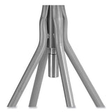 6500 Series Height Adjustable Heavy Duty Padded Swivel Stool, Supports 500lb, 24"-30" Seat Height, Gray,ships In 1-3 Bus Days