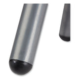 6800 Series Height Adj Metal Seat Stool, Supports 300 Lb, 18"-24" Seat Ht, Blueberry Seat, Gray Base, Ships In 1-3 Bus Days