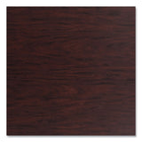 Cafe Table, 36" Diameter X 42h, Round Top/base, Mahogany Top, Gray Base, Ships In 1-3 Business Days