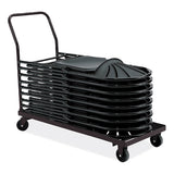 Dolly For 1100 Series Chairs, 1,100 Lb Capacity, 39 X 19 X 46.5, Brown, Ships In 1-3 Business Days