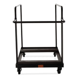 Folding Table Dolly For Round Tables, 660 Lb Capacity, 40.5 X 28 X 61.5, Brown, Ships In 1-3 Business Days