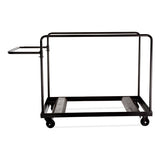 Folding Table Dolly For Round Tables, 660 Lb Capacity, 40.5 X 28 X 61.5, Brown, Ships In 1-3 Business Days