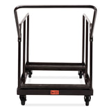Folding Table Dolly For Round And Rectangular Tables, 660 Lb Capacity, 31.25 X 27.75 X 47.5, Brown,ships In 1-3 Business Days
