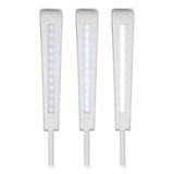 Wellness Series Power Up Led Desk Lamp, 13" To 21" High, White, Ships In 1-3 Business Days