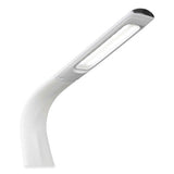 Wellness Series Sanitizing Thrive Led Desk Lamp With Clock, 10" To 18.75", White, Ships In 1-3 Business Days