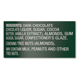 Dipped Almonds, Dark Chocolate, 1 Oz Bag, 8/pack