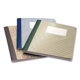 Composition Book, Medium/college Rule, Assorted Color Covers, (70) 9.8 X 6.9 Sheets, 3/pack