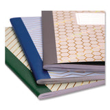 Composition Book, Medium/college Rule, Assorted Color Covers, (70) 9.8 X 6.9 Sheets, 3/pack