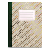 Composition Book, Medium/college Rule, Assorted Color Covers, (70) 9.8 X 6.9 Sheets, 3/pack