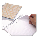 1-subject Notebook, Medium/college Rule, Assorted Color Covers, (50) 10.5 X 8 Sheets, 3/pack