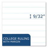 Subject Wirebound Notebook, 3-subject, Medium/college Rule, Asst Cover, (120) 10.5 X 8 Sheets, 24/ct, Ships In 4-6 Bus Days