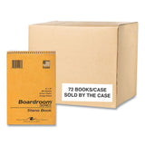 Boardroom Series Steno Pad, Gregg Ruled, Brown Cover, 80 Green 6 X 9 Sheets, 72 Pads/carton, Ships In 4-6 Business Days