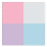 Enviroshades Steno Pad, Gregg Rule, White Cover, 80 Assorted Color 6 X 9 Sheets, 24 Pads/carton, Ships In 4-6 Business Days