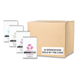 Enviroshades Steno Pad, Gregg Rule, White Cover, 80 Assorted Color 6 X 9 Sheets, 24 Pads/carton, Ships In 4-6 Business Days