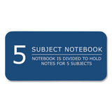 Earthtones Biobased  5 Subject Notebook, Med/college Rule, Random Asst Covers, (160) 11x9 Sheets, 12/ct,ships In 4-6 Bus Days