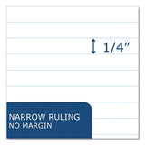 Memo Pad, Randomly Assorted Cover Color, Narrow Rule, 75 White 3 X 5 Sheets, 72/carton, Ships In 4-6 Business Days