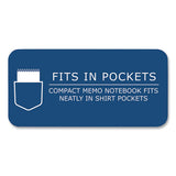Memo Pad, Randomly Assorted Cover Color, Narrow Rule, 75 White 3 X 5 Sheets, 72/carton, Ships In 4-6 Business Days