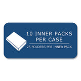 Pocket Folder, 0.5" Capacity, 11 X 8.5, Scarlet, 25/box, 10 Boxes/carton, Ships In 4-6 Business Days