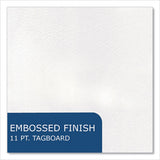Pocket Folder, 0.5" Capacity, 11 X 8.5, White, 25/box, 10 Boxes/carton, Ships In 4-6 Business Days