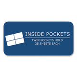 Pocket Folder, 0.5" Capacity, 11 X 8.5, Gold, 25/box, 10 Boxes/carton, Ships In 4-6 Business Days