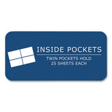 Pocket Folder, 0.5" Capacity, 11 X 8.5, Assorted Colors, 100/carton, Ships In 4-6 Business Days