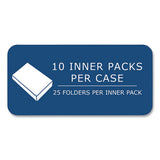 Pocket Folder With 3 Fasteners, 0.5" Capacity, 11 X 8.5, Yellow, 25/box, 10 Boxes/carton, Ships In 4-6 Business Days