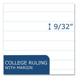 Hardcover Composition Book, Med/college Rule, Black Marble Cover, (80) 10.25 X 7.88 Sheet, 24/ct, Ships In 4-6 Bus Days