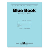 Examination Blue Book, Wide/legal Rule, Blue Cover, (12) 11 X 8.5 Sheets, 300/carton, Ships In 4-6 Business Days