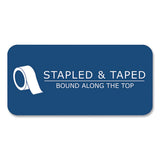Stiff-back Pad, Medium/college Rule, 100 Canary 8.5 X 11 Sheets, 36/carton, Ships In 4-6 Business Days