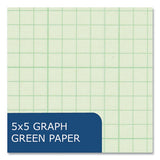 Engineer Filler Paper, 3-hole, Frame Format/quad Rule (5 Sq/in, 1 Sq/in) 500 Sheets/pk, 5/carton, Ships In 4-6 Business Days