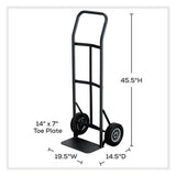 Tuff Truck Continuous Handle Hand Truck, 400 Lb Capacity, 14.5 X 45.5, Black