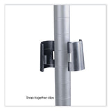 Industrial Extra Shelf Pack, 36w X 24d X 1.5h, Steel, Metallic Gray, 2/pack, Ships In 1-3 Business Days
