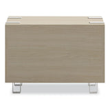 Ready Home Office Large Stackable Storage, 1-shelf, 24w X 12d X 17.25h, Beige/white, Ships In 1-3 Business Days
