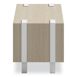 Ready Home Office Small Stackable Storage, 1-shelf, 24w X 12d X 12.25h, Beige/white, Ships In 1-3 Business Days