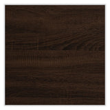 End Table, Square, 20 X 20 X 25, Southern Tobacco Top, Black Base, Ships In 1-3 Business Days