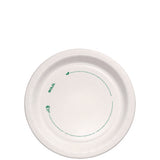 Compostable Paper Dinnerware, Proplanet Seal, Plate, 8.5" Dia, White, 125/pack