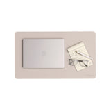 Vegan Leather Desk Pads, 23.6 X 13.7, Sandstone