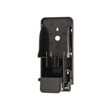 Wall Mounted Dispensers, 1,000 Ml, 5 X 5 X 11, Black/faux Stainless Steel, 42/carton