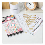 Essentials Tracker & Checklist Classic Stickers, Productivity Theme, 990/pack