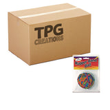 Rubber Band Ball, 2.5" Diameter, Assorted Colors, 250 Bands/ball, 36/carton