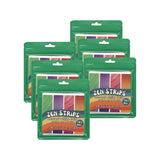 Zen Strips, Bumpy Gradient Classpack, Assorted Colors, 24/set, 6 Sets/carton