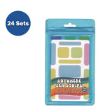 Anywhere  Zen Strips, Bumpy, Assorted Pastel Colors, 13/set, 24 Sets/carton