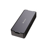 Usb-c Pro Docking Station 15-in-1 256gb Vi3000 Ssd, Audio/displayport/hdmi/micro Sd/rj45/sd/usb-a/usb-c, Gray