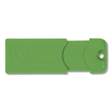 Pinstripe Usb 3.0 Flash Drive, 16 Gb, Assorted Colors, 5/pack