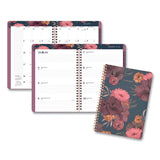 Dark Romance Weekly-monthly Planner, 11 X 8.5, Floral, 2021-2022